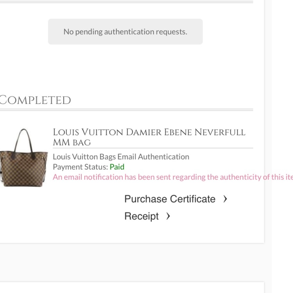 Lv Authentication - Picture 3 of 8